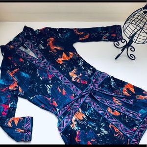 BCBGMAXAZRIA Multicolored Dress Sz. XS